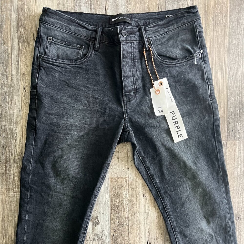 Purple Brand Slim Low Rise Jeans